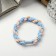 Hair elastic band "Mahrushka Sport" weaving chaos tenderness, 5 cm, mix