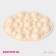 Baking uniform “Bubbles”, d = 24 cm, beige color