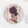 Hot souvenir "lavender bouquet" d = 9 cm