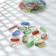 Glass "stripes" (250 g 57 pcs) mix