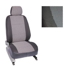 Auto-Chekhls for Volkswagen Passat B5 SD, 1997-2005, dark gray, set