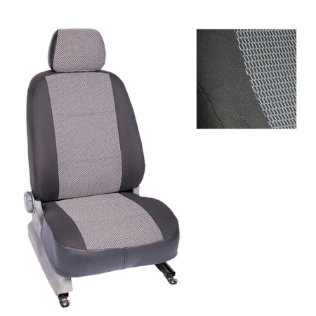 Auto-Chekhls for Volkswagen Passat B5 SD, 1997-2005, dark gray, set