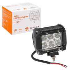 Farah LED two -row Airline, 6 LED, multiple light, 18W, 98x78x65, 12/24V
