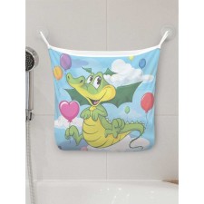 Organizer in a bath on the suction cups 
