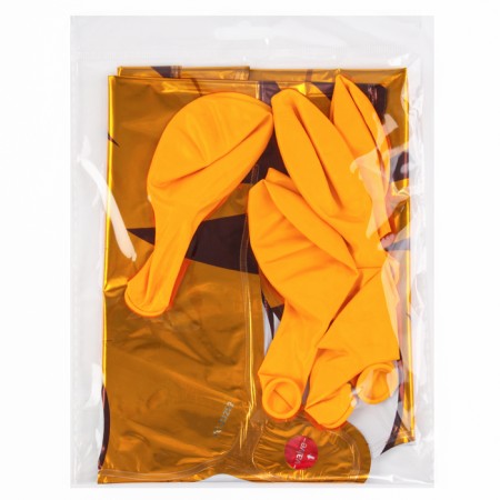 A set of balls "Tigerok. Happy birthday ”, latex, foil, 7 pcs.-1