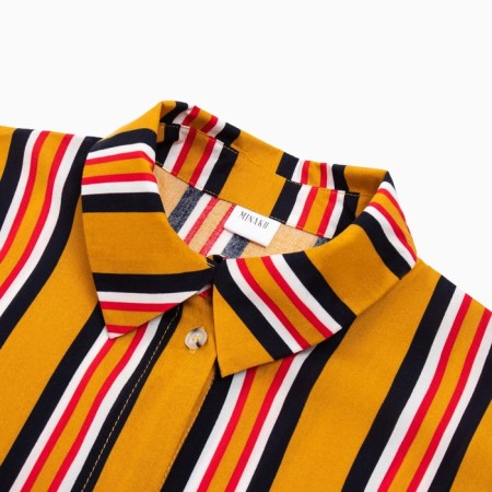 Women's costume (shirt, shorts) minku: enjoy yellow color, size 44-6