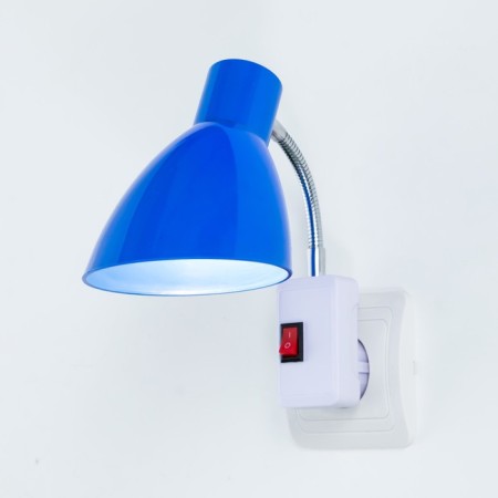 Sconces in the outlet "Classic" 1x10W E27 blue 10x14.5x25 cm-4