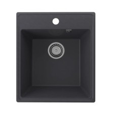 Мойка кухонная кварцевая Ulgran Quartz Forte 425, 425х485 мм, цвет 03 десерт