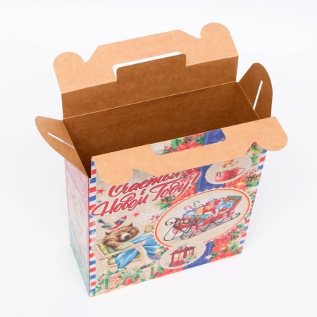 New Year's Gift Box Visiting a fairy tale 17 x 7 x 25.5 cm-3