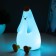 Antistress nightlight "Kurochka" LED USB AKB White 9x14.3x17 cm Risalux