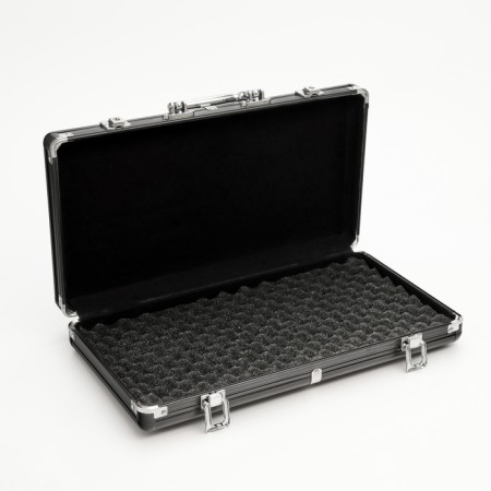 Metal case, 38 x 21 x 6.5 cm, black-1