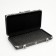 Metal case, 38 x 21 x 6.5 cm, black