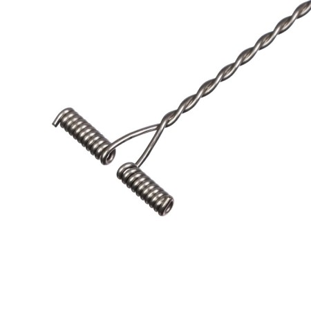 Division of twisted side "Yaman", stainless steel, 12 cm-2