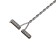 Division of twisted side "Yaman", stainless steel, 12 cm
