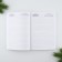 Gift New Year's set: a diary in a thin cover and a pen "Happiness in the New Year"
