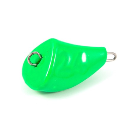 Cargo bullet-excentric stained collapsible Yaman 10 pcs., 24 g, green-1