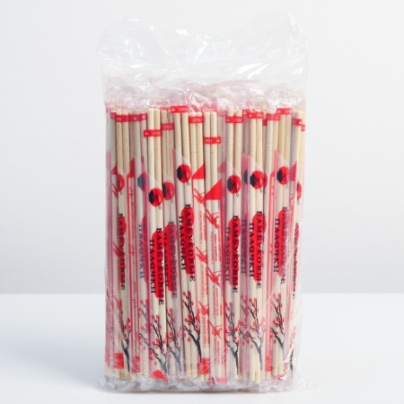 Sticks for meals, with toothpick, bamboo, 20 cm-1