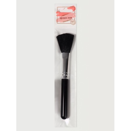 Makeup brush, 12.5 (+/- 1) cm, black color-4