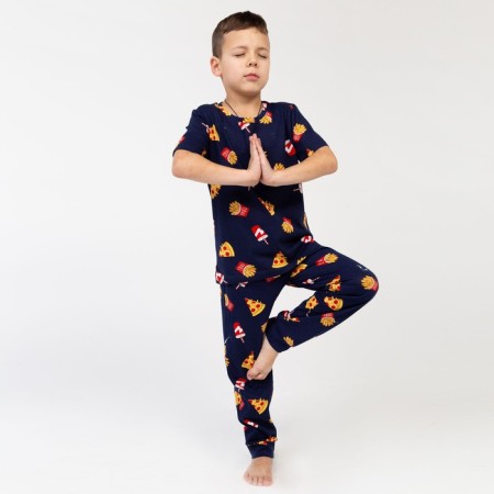 Пижама детская для мальчика KAFTAN "Food" рост 86-92 (28)-3