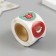New Year Stick Paper "Santa Claus" d = 2.5 cm 252 pcs in roll