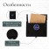 Mail box without a lock (with a loop), horizontal "mini", black