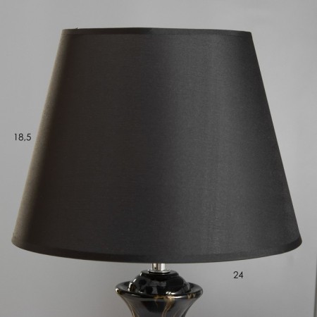 Lillian table lamp E27 40W Black 25x25x42cm Risalux-2