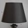 Lillian table lamp E27 40W Black 25x25x42cm Risalux