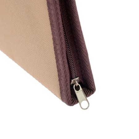Folder for drawings and drawings for artists A3, 450 x 320 x 30 mm, handles, frame, with pocket, beige/brown, estado-5