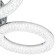 Ceiling light ESCADA, 10283/5LED. 1x120W, LED, 9360LM, 3000/4000/6500K, 600x600x100 mm, chromium color