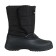 Combined winter boots (snowbuses), TEP+artificial fur, black color, size 42
