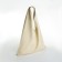 Bag Women's Shoper on the button, beige color