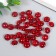 Buttons plastic on the midnight "Crystalline Plum" 1.3x1.3 cm set 35 pcs 4.8x3.7x3.7 cm