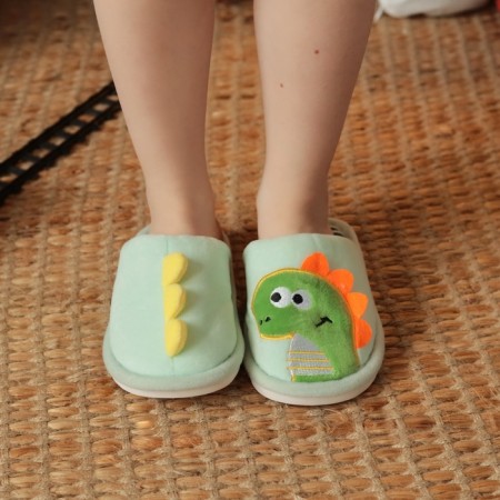 Baby slippers, size 34-35, mint color