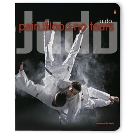 Notebook of 48 sheets in the "Martial Arts" cage, cover coated cardboard, UV-lak, mix-3