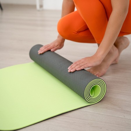 Sangh yoga rug, 183 × 61 × 0.6 cm, dark green color-10