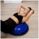 Half -sphere BOSU gymnastic onlytop, massage, with a pump, 55x25 cm, blue color