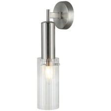 Wall lamp Wunder 1xe14 40W, size 13x8x37.5 cm, color nickel