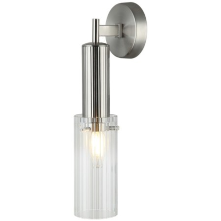 Wall lamp Wunder 1xe14 40W, size 13x8x37.5 cm, color nickel