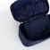 Lightning cosmetic bag, blue color