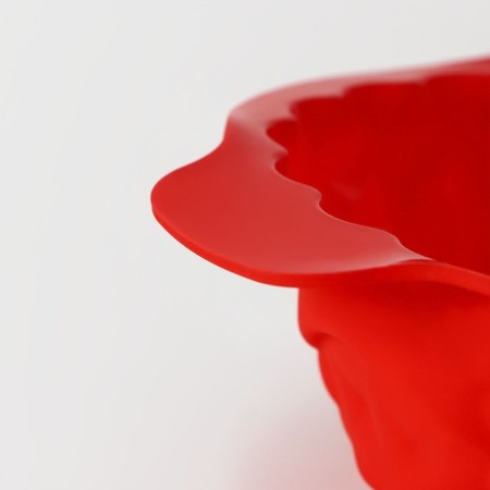 Baking uniform "Basket", silicone, 26 × 22.5 × 9 cm, red color-5