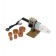 REXANT plastic pipes device, 800 W, nozzles set, 20-63 mm, 50 - 300 °