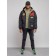 Winter male jacket, size 50, black color