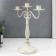 Summary Metal for 3 candles "Provence" white aged 31x13x30 cm