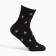 Women's socks, black color, size 36-38