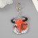 Acrylic key "bull for horns" 5.4x5.7 cm