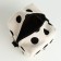 Bag Tap Cube, 16*15.5*15.5, lightning departure, string, white/black peas