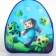 Gift set with a backpack for the boy Pixel World, 23x20.5cm