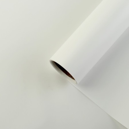 Flower film "Pearl", white, 58 cm x 5 m