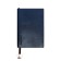 Organizer, A6, 116 sheets, cage, leatherette cover, brown cut, blue