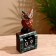 Calendar Table tree "Owl at the fireplace" MIX 9.5x4x17 cm